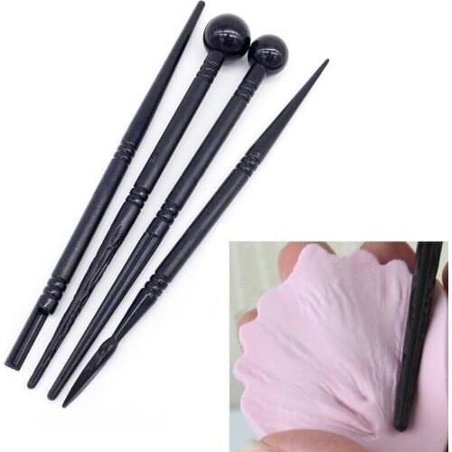 4 Pcs/Set Cake Carved Pens Flower Modelling Tools Fondant Cake Decorating Molds Tools Bakeware