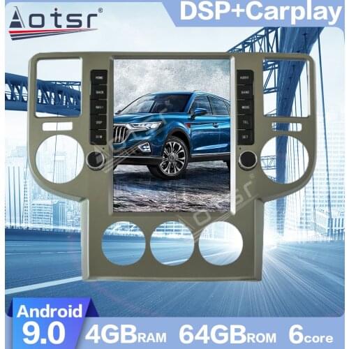 AOTSR For Nissan X-trail T30 Android 9.0 Tesla style Vertical Screen PX6 DSP Car GPS Navigation Stereo Carplay Multimedia