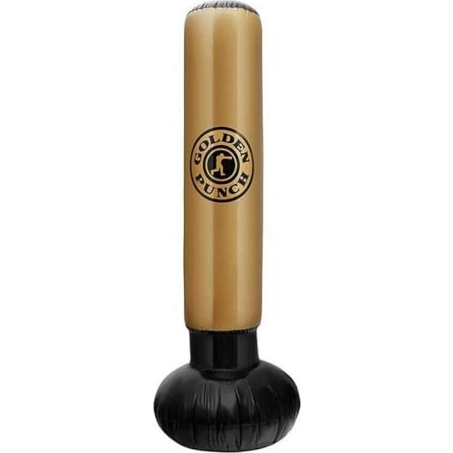 Boxing Punch Heavy Bag Inflatable Punching Bag Free-Standing Tumbler Column Sandbag for Adults Children Fitness 63Inch