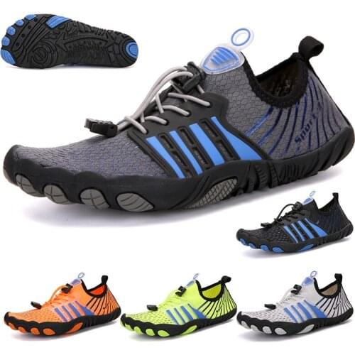 Unisex Quick-Drying Water Sports Shoes Beach Five-Finger Water Shoes Outdoor Non-Slip Soft-Soled Beach Surfing Swimming Shoes