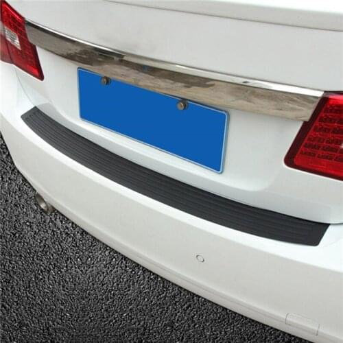 Black Car Trunk Paint scratch-resistant Rubber Protection Strip High Quality Prevent Collision Strips Car Protection Accessories