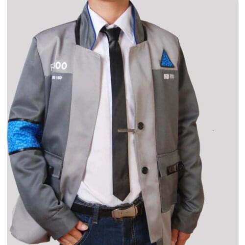 Detroit : become human cosplay connor markus kara jacket for women connor detroit become human cosplay