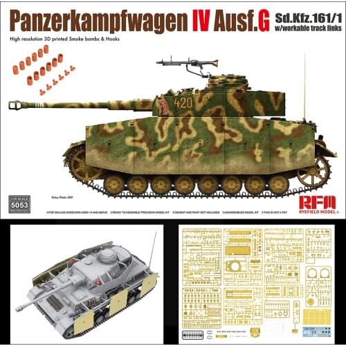 [Ryefield Model] RFM RM-5053/2009 1/35 Pz.Kpfw IV Ausf.GSd.Kfz.161/1