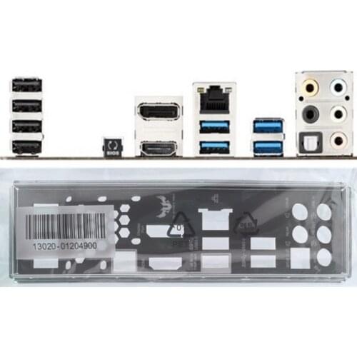 New I/O shield back plate of motherboard for SABERTOOTH Z97 MARK 2 just shield backplate Free shipping