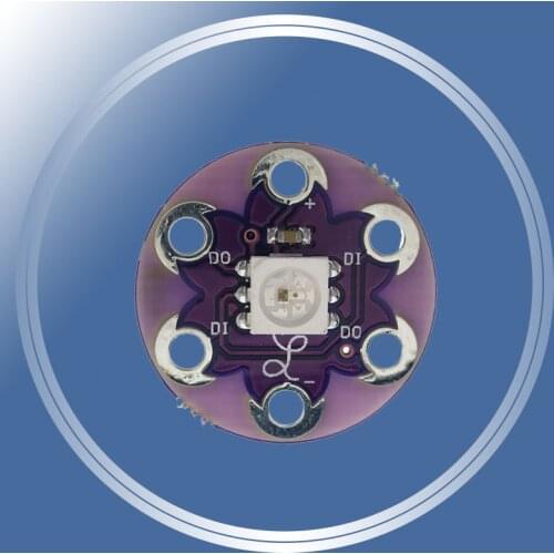 New LilyPad Pixel Board WS2812 RGB module for Arduino DIY KIT