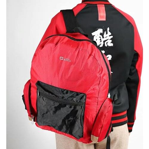 Original Super Soco Bag Multi-function Foldable schoolbag Storage Backpack
