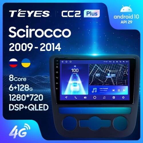 TEYES CC2L CC2 Plus For Volkswagen Scirocco 2009 - 2014 Car Radio Multimedia Video Player Navigation GPS Android No 2din 2 din dvd
