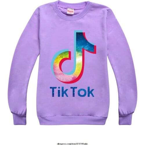 Tik Tok Fall Kids Clothing Boys Girls Clothes Long Sleeve Shirts T-shirt Outfits Tops Tik Tok Toddler Girl Boutique Clothing