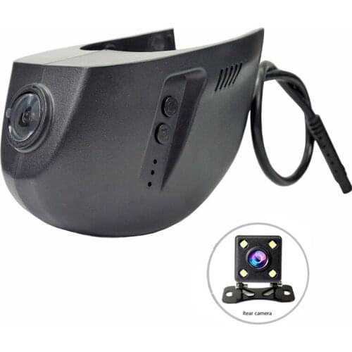 1080P WiFi App Dual Car DVR Dash cam for VW Volkswagen Golf 7 2015 2016 Sportsvan R-Line car recoder DVR Novatek 96658