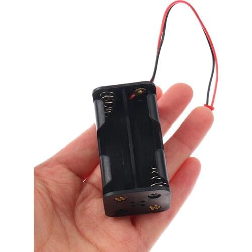 1Pcs RC 4 x AA Battery Holder With Futaba Plug For Receiver Cars Planes Boats Durable