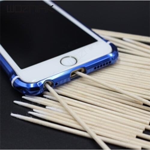 100pcs Charge Port Earphone Hole Cleaning Cotton Swab Stick Tools For Iphone Samsung Huawei Wholesale