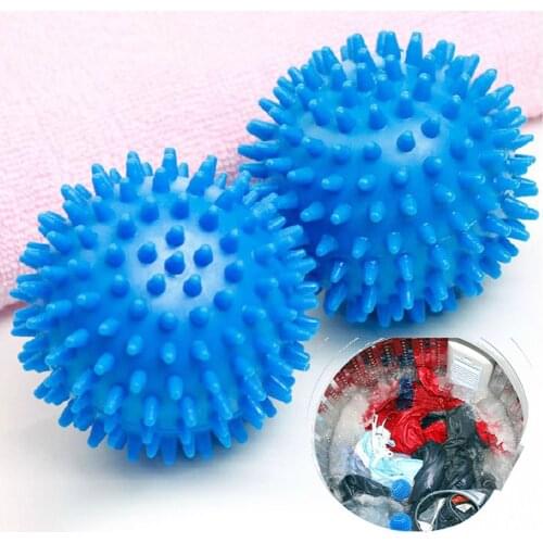2pcs/set Reusable Laundry Balls Washing Machine Laundry Dryer Ball Decontamination Trockner Ball