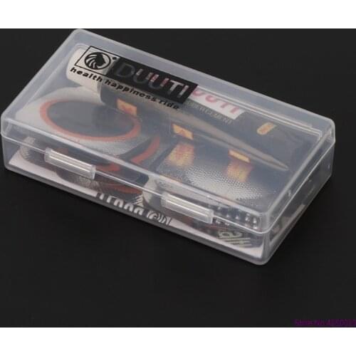 2021 New One Set Bicycle Tire Repair Tool Portable Kit With Transparent Box Case Accessory