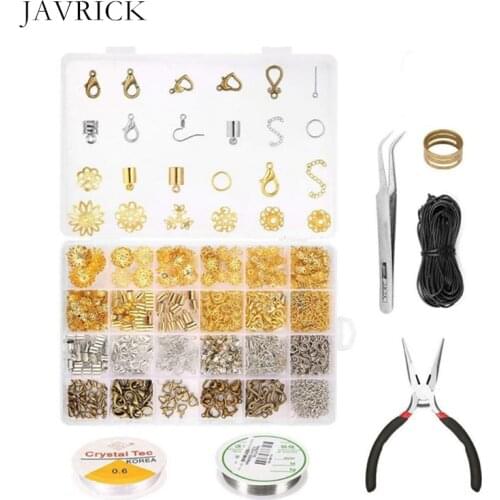 24 Grid Jewelry Making Set DIY Handmade Earrings Necklace Bracelets Accessories DIY Pendant Accessories Jewelry Making