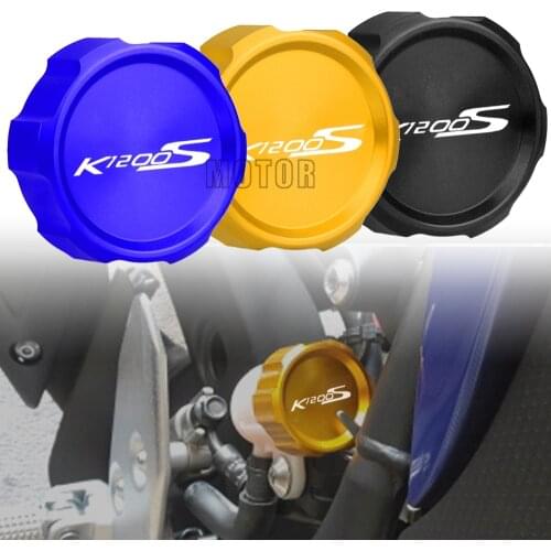 Motorcycle Accessories FOR BMW K1200S K 1200S 1200 S 2005 2006 2007 2008 2009 Brake Clutch Rear Brakes Fluid Reservoir Cover Cap