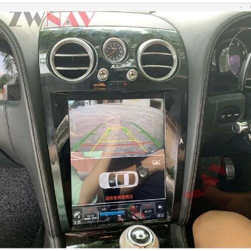 Android 10 Vertical IPS Screen Tesla For Bentley Flying Spur For Continental Front Unit Auto Stereo Car Multimedia Player Radio