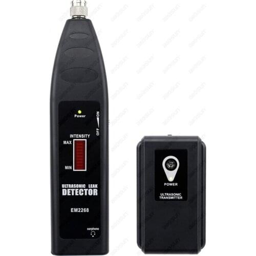 Car Gas Tester 36KHz-44KHz Ultrasonic Leak Detector Transmitter Gas Leak Detector Pressure Vaccum System Locator Diagnostic Tool