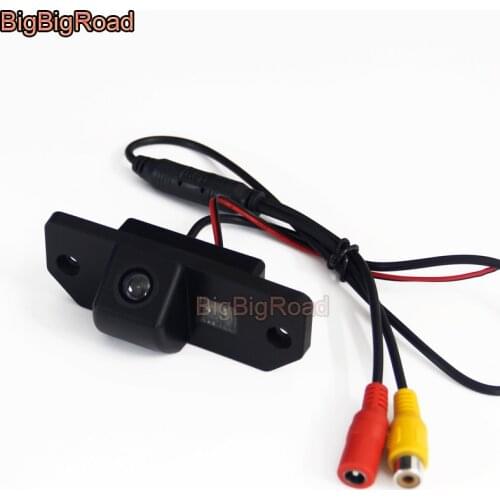 BigBigRoad For Ford Mondeo Focus Sedan 2005 2006 2007 2008 2009 2010 2011 C-MAX C MAX Car HD Rear View Parking CCD Camera