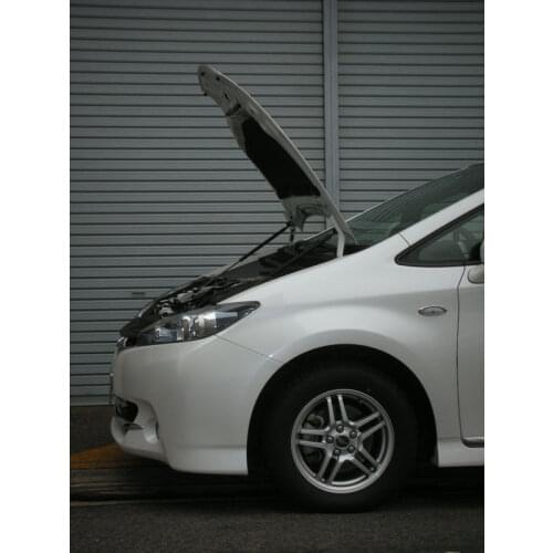 For 2009-2017 Toyota WISH ZGE20W Mini Van Front Hood Bonnet Modify Gas Struts Carbon Fiber Spring Damper Lift Support Absorber