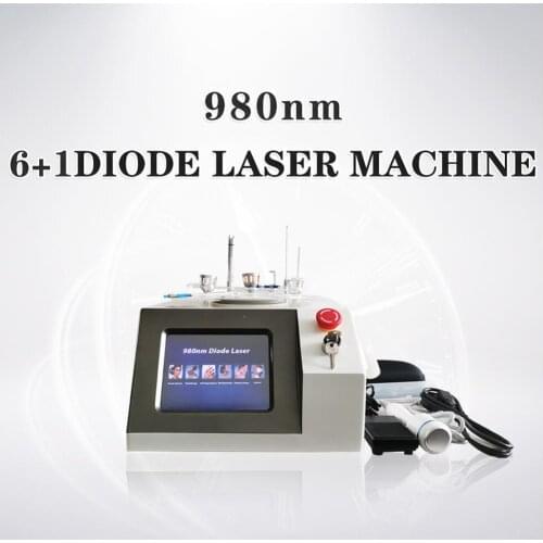 980nm Laser Diode Spider Vein Remover Machine Portable the newly 6 in1 spider vein removal laser for nail fungus removal machine