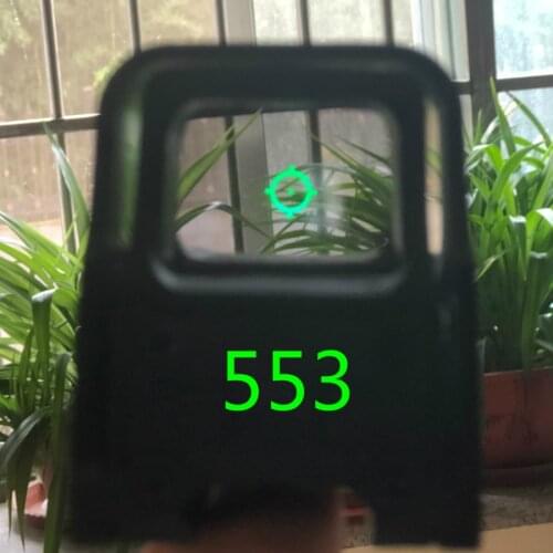 Hunting 553 red dot Red & Green Dot Sight Riflescope Tactical Optics Riflescopes Airsoft Sniper Rifle Red Dot Holographic Scope