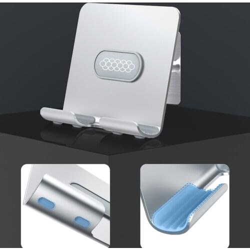 Punch-free paste metal wall-mounted flat panel bracket universal lazy mobile phone tablet bracket