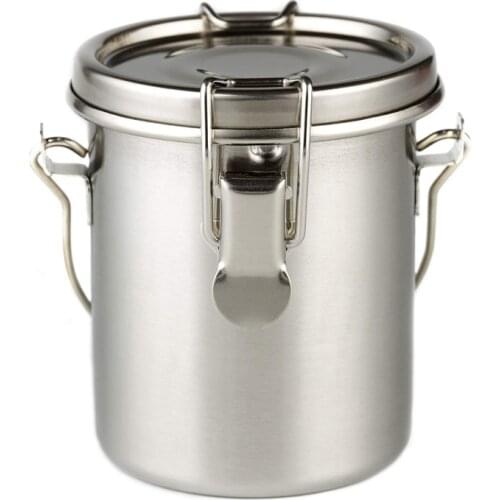 Airtight Stainless Steel Brush Washer, Leak-Proof Brush Cleaner with Removable Screen Insert