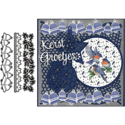 Christmas New Metal Cutting Dies for Scrapbooking Mold Cut Stencil Handmade Tools DIY Card Make Mould Model Craft Decoration