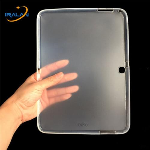Silicone Tablet Case For Samsung Galaxy Tab 3 10.1 GT P5200 P5210 Ultra Thin Soft TPU Back Cover For Samsung Tab3 10.1 inch case