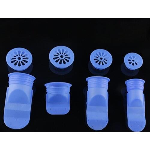 2pcs Silicone gel floor drain core Ground Leakage Core Integrating Insect-proof silicone Core Core for Washroom Sewer Pipeline