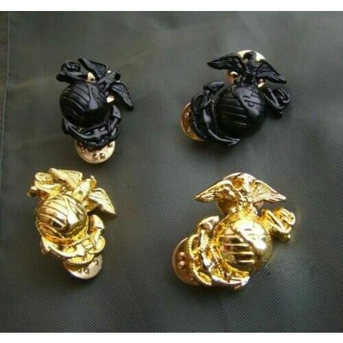 USMC US MARINE CORPS MARINES EMBLEM INSIGNIA COLLAR BADGE CLASSIC MILITARY GIFT military Store