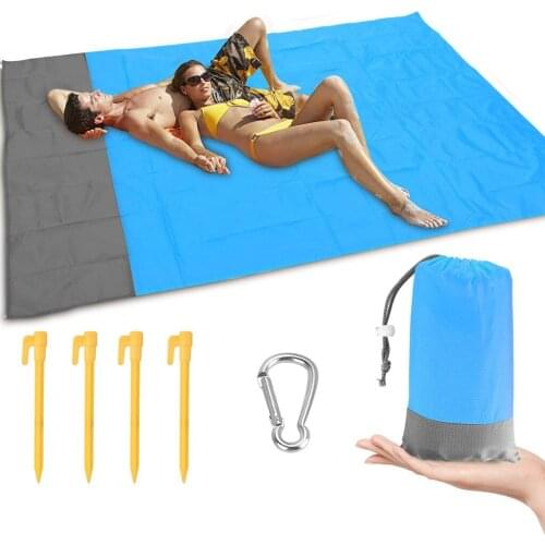 Waterproof Beach Blanket Outdoor Portable Picnic Mat Camping Ground Mat Mattress Camping Camping Bed Sleeping Pad #P2