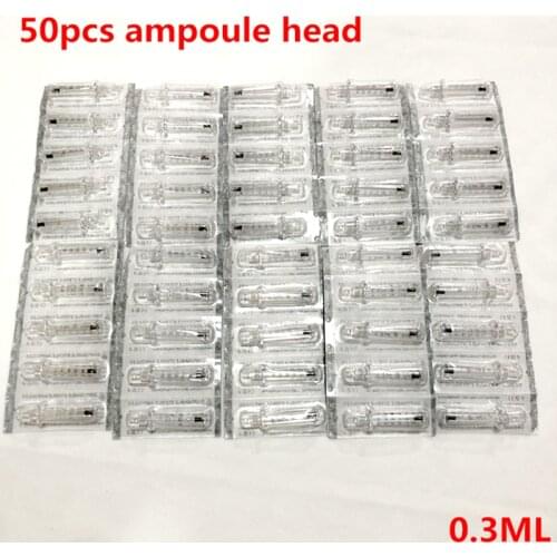 High quality 0.3ML Ampoule head for Tattoo Tip hyaluronic pen High Pressure wrinkle removal water syringe