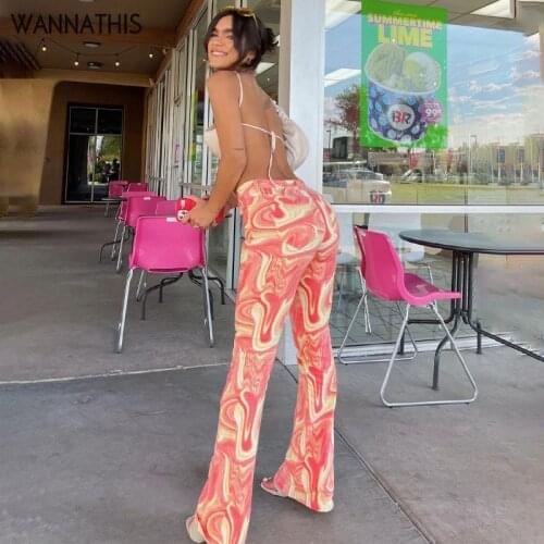 Женские цветные брюки WannaThis China At AliExpress