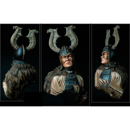 1/10 Scale Unpainted Resin bust Dragon rider collection bust