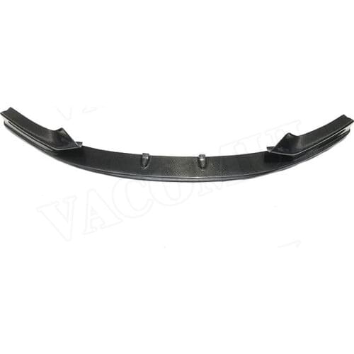 Carbon Fiber/PP Front Lip Spoiler Splitters Aprons For BMW 2 Series F22 F23 M Sport Coupe 2014-2017 Bumper Guard Not original