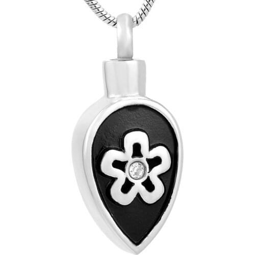 3/5/10pcs Flower Petal Stainless Steel Stable Quality Memorial Ash Keepsake Cremation Jewelry Women