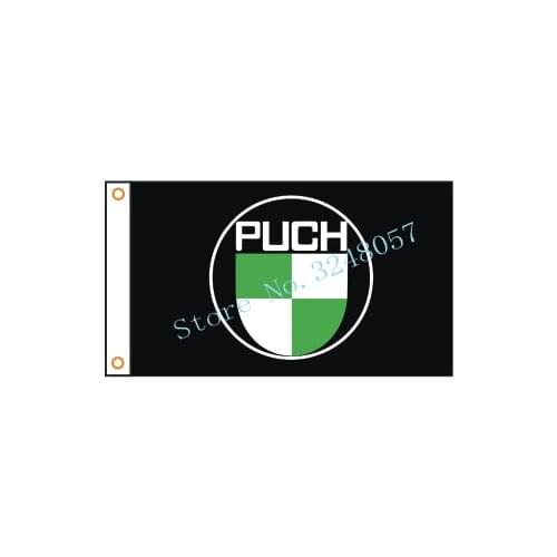 Flag Motorcycle banner PUCH Motorcycle flag 3x5ft Polyester 01