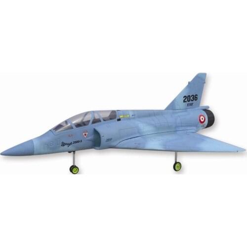 Flyfly Hobby 90mm EDF Jet Mirage 2000 RC Fighter Aircraft FF-D001