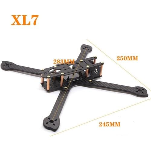 HSKRC 3K Carbon Fiber XL5 V2 232mm XL6 283mm XL7 294mm XL8 360mm 5 6 7 8 inch XL340 340mm FPV Freestyle Frame Kit w/ 4mm Drone