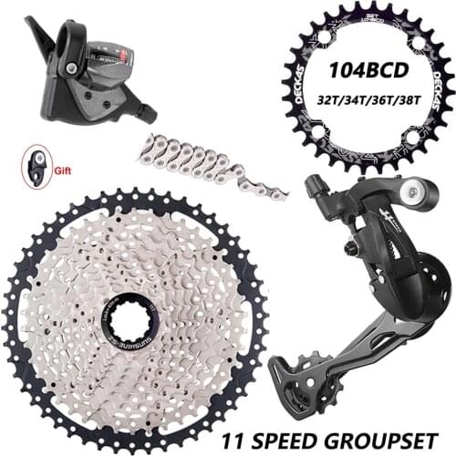 ZTTO MTB Bike 1*11 Speed Groupset 11 Speed Shifter Rear Derailleur Group Set 11 speed 1x11 kit 11S11-50T 46T 42T 40T HG Cassette