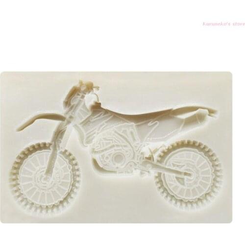 Neko 3D Motorcycle Silicone Molds Sugarcraft Cake Decorating Fondant Mold DIY Baking Clay Candy Chocolate Gumpaste Moulds