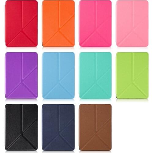 Stand Cover Origami Case for amazon Kindle Paperwhite 4 for Paperwhite4 (2018) e-book reader flip leather case