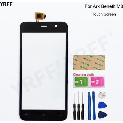 Touch Screen 4.7'' Panel For Ark Benefit M8 Touch Screen Digitizer Sensor Glass Panel Replacement Assembly Parts