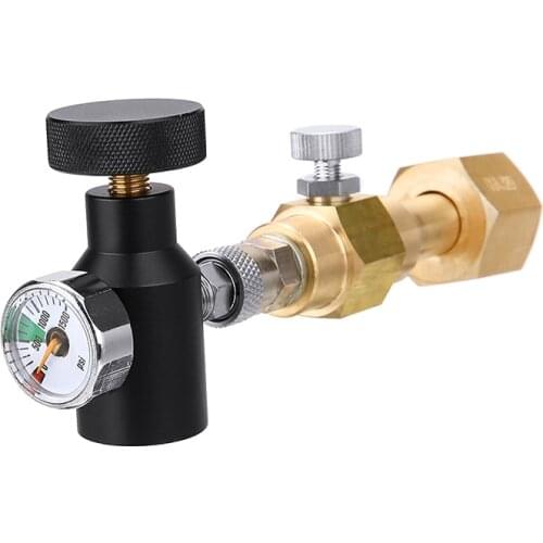 SodaStream Cylinder Filling Adaptor Brass CO2 Refill Adapter Carbonator with CGA320 Filling Connector Hardware