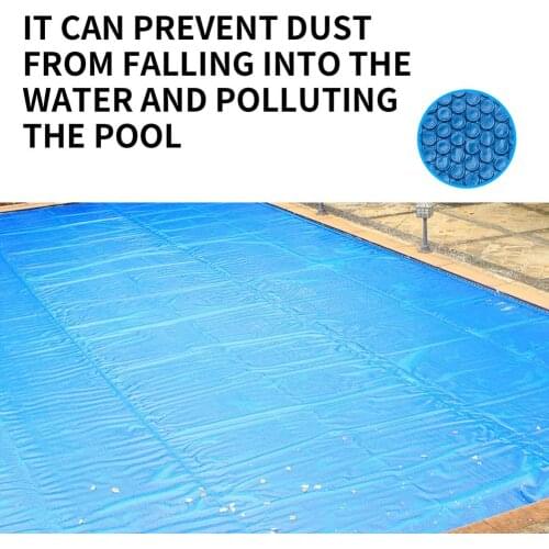 Pool Solar Tarpaulin PE Air Cushions Heating The Water Reduce Heat Loss Spa Pool Swimming Pool Arbitrarily Cut