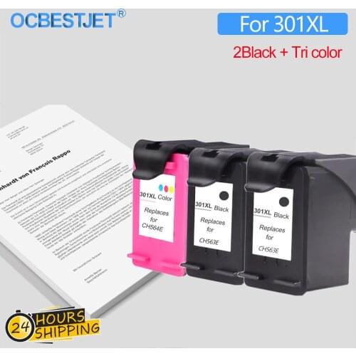 Ink Cartridge For HP 301 301XL HP301 DeskJet 1000 1010 1050 1050a 2050 2050a 2510 2540 3050 3050a Envy 4500 4502 4504 4508 5530