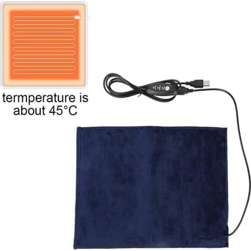 USB Clothes Heater Pad With 3 Gear Adjustable Temperature Electric Heating Vest Sheet Heating Jacket Warmer Pad For Vest