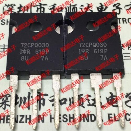 10pcs/lot 72CPQ030 New Spot TO-247 30V 70A
