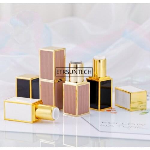 100pcs 12.1mm Lipstick Tube Cosmetic Packaging Container DIY Lipstick Bottle Empty Lip Balm Container F2231